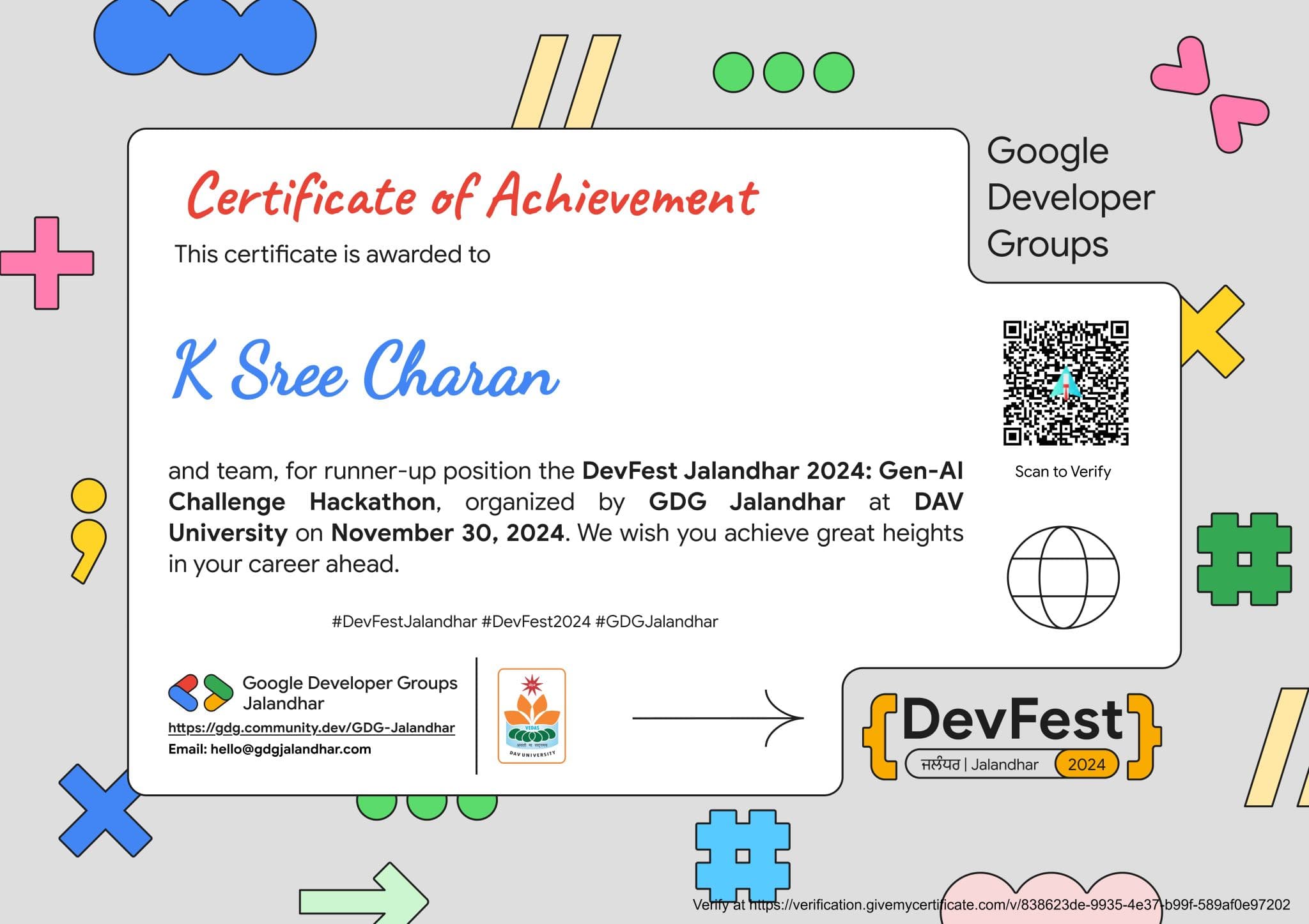 DevFest Jalandhar photo 1